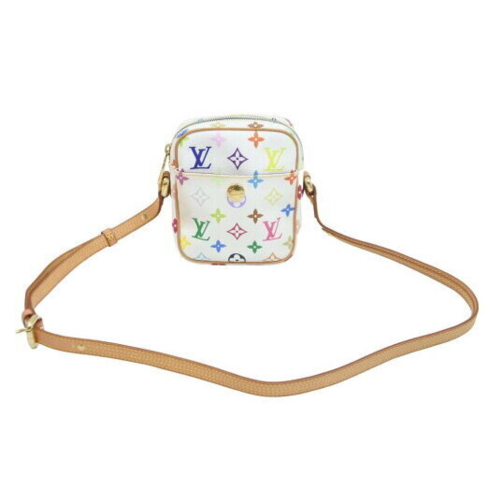 Louis Vuitton Rift Shoulder Bag Multicolor White Takashi Murakami